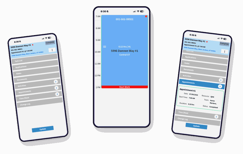 Field Pro on mobile
